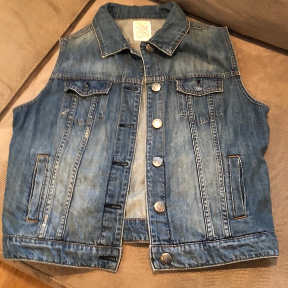 J. Crew Jackets & Blazers - JCrew denim vest.